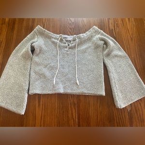 Cropped sweater